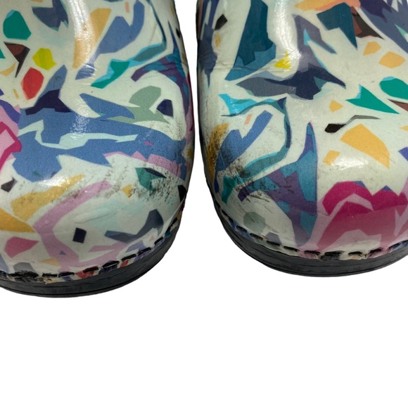 Dansko Womens Size 7 Multicolor Slip On Shoes - Picture 4 of 8